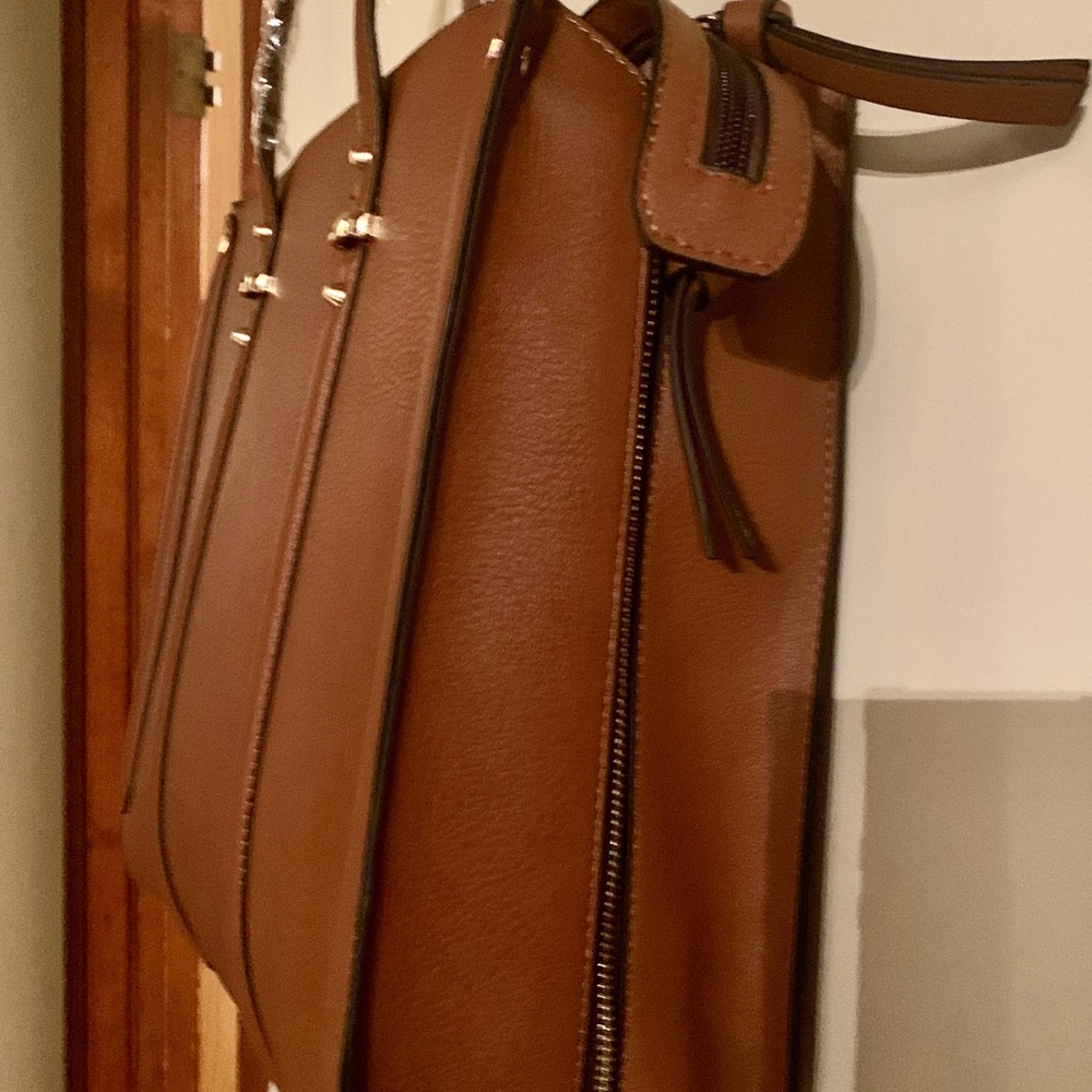 Woman Leather dark caramel Bag